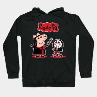 Puzzle Pig Hoodie